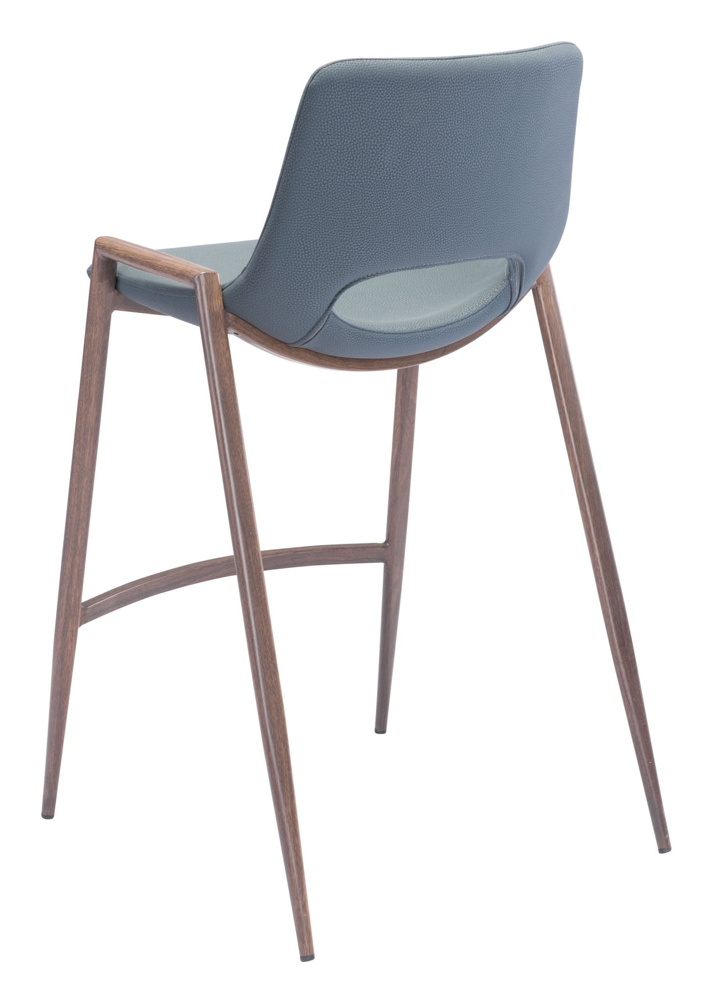 Desi - Counter Stool With Walnut Legs (Set of 2)