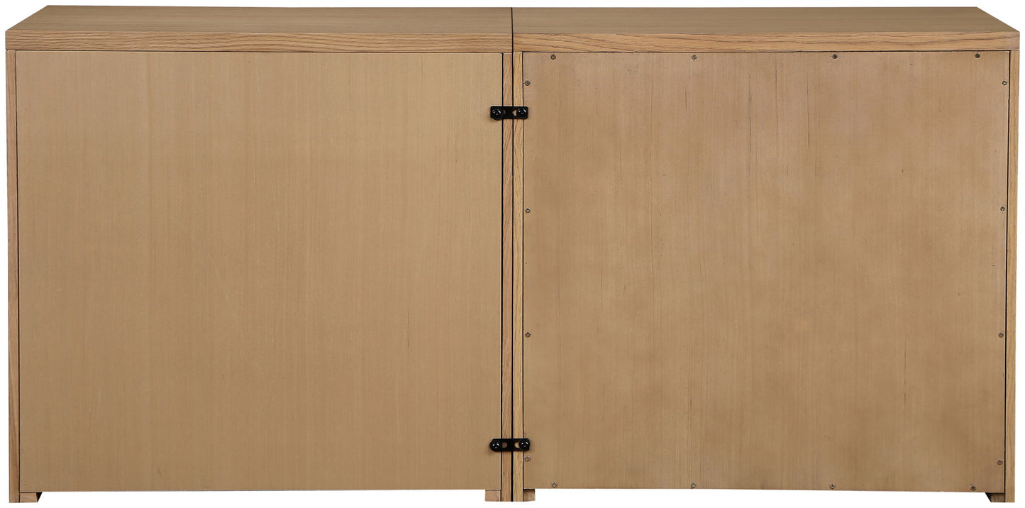 Vero - Solid Wood And Oak Venee Sideboard/Buffet