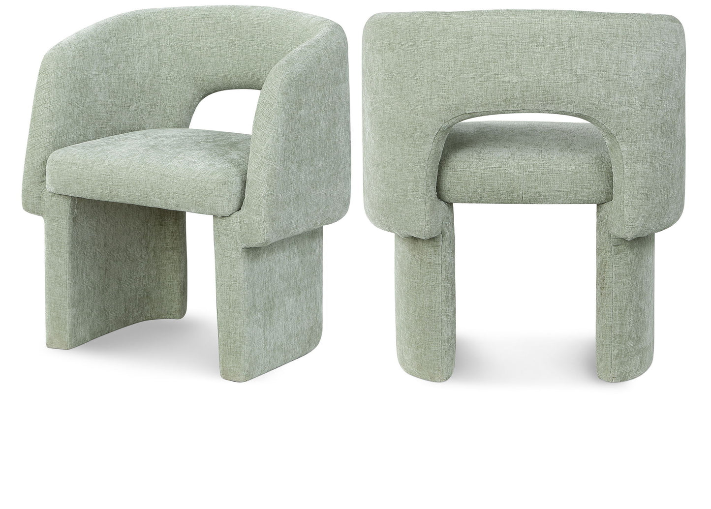 Emmet - Chenille Dining Chair / Accent Chair