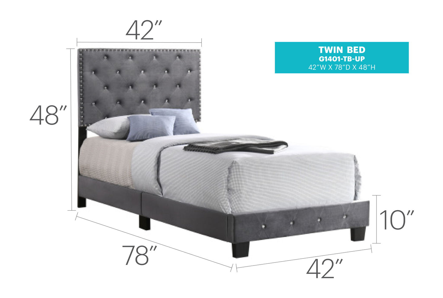 Glory Furniture - Suffolk - Bed