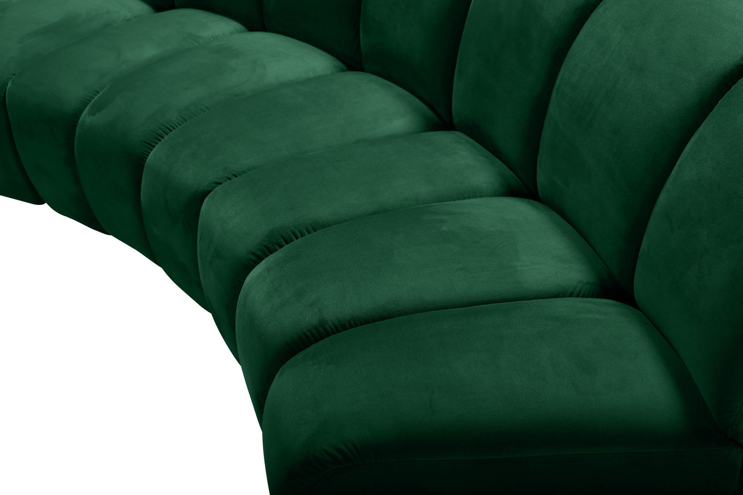 Infinity - 10 Piece Velvet Modular Sectional