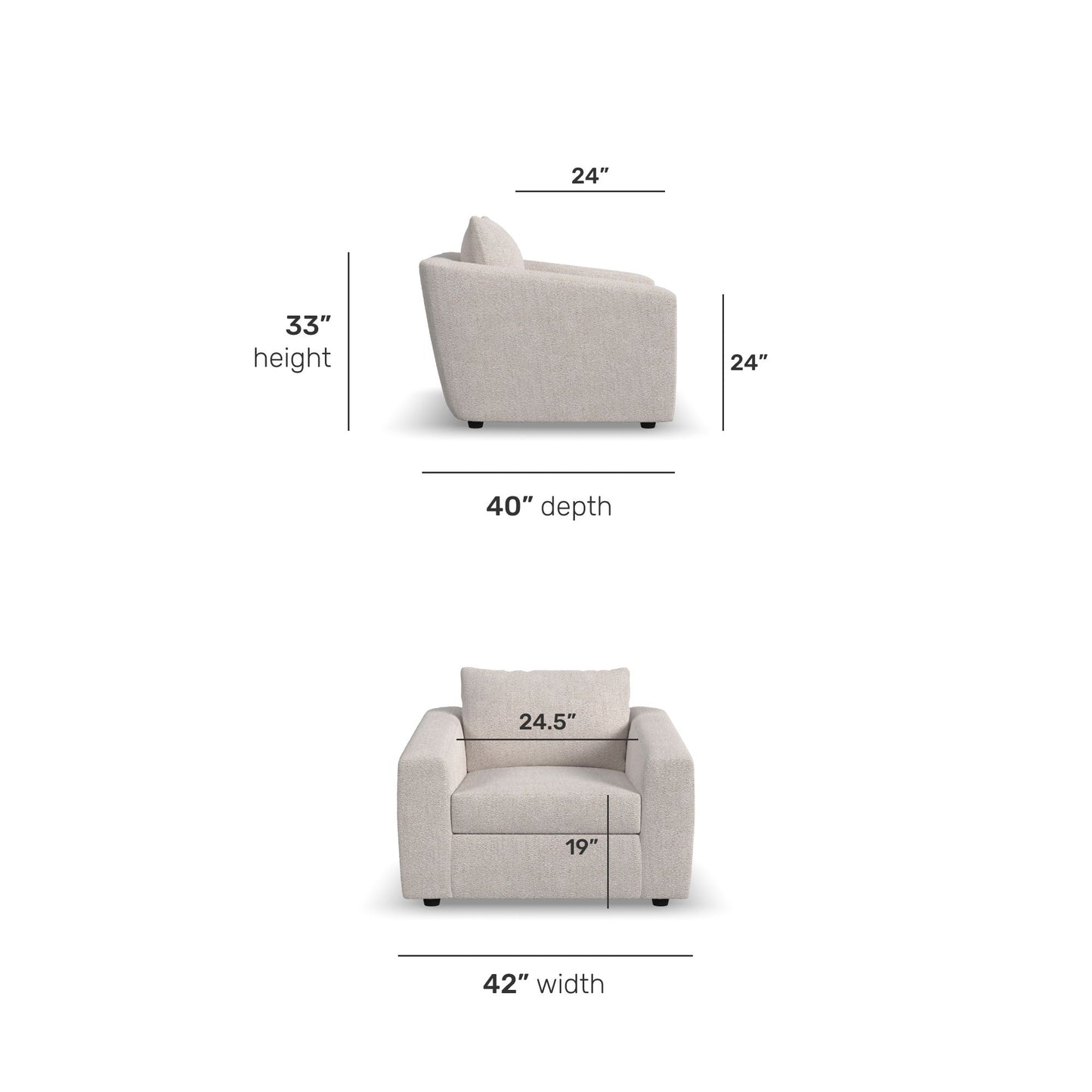 Knox - Fabric Chair