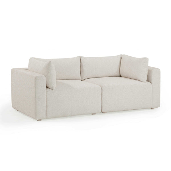 Hangover - Outdoor Modular Loveseat - Cream