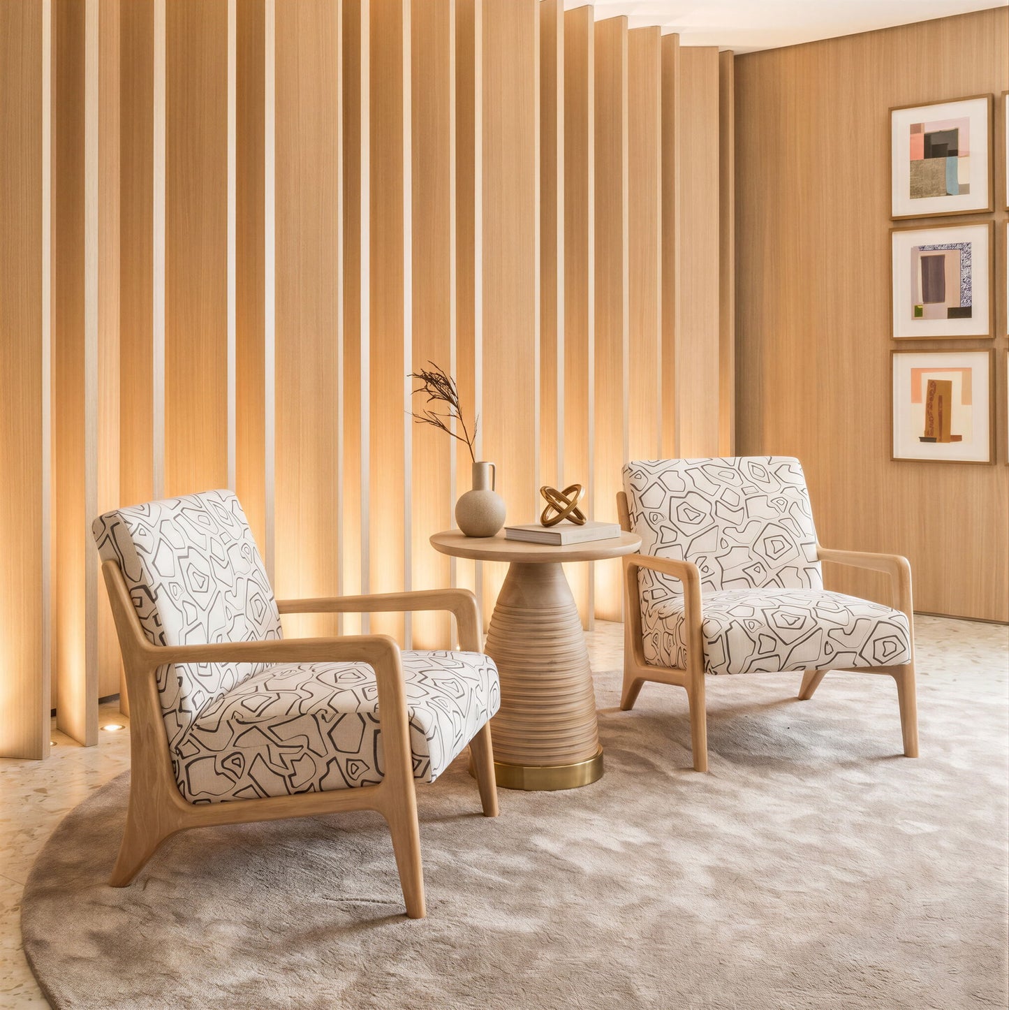 Radiant - Side Table - Natural