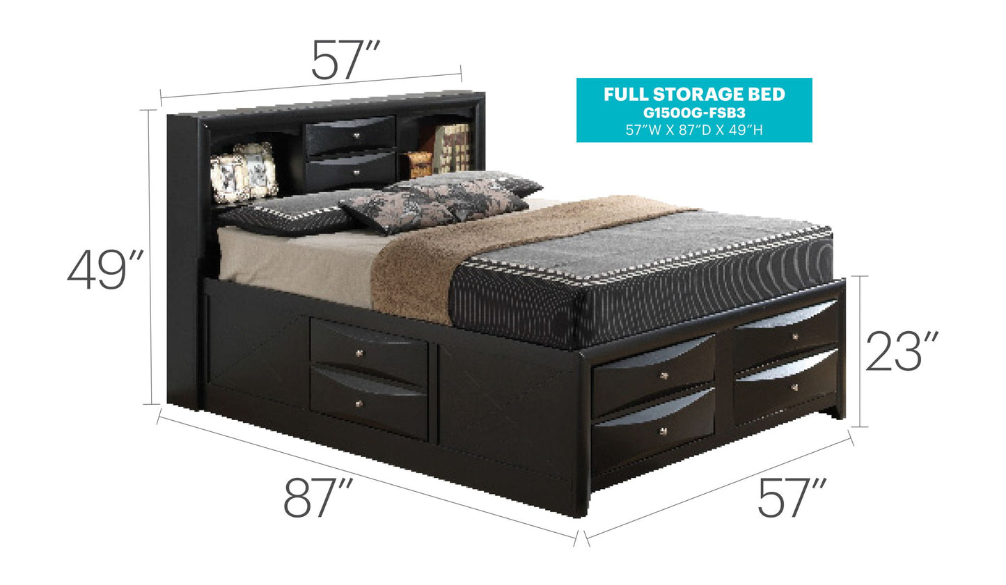 Glory Furniture - Marilla - Storage Bed