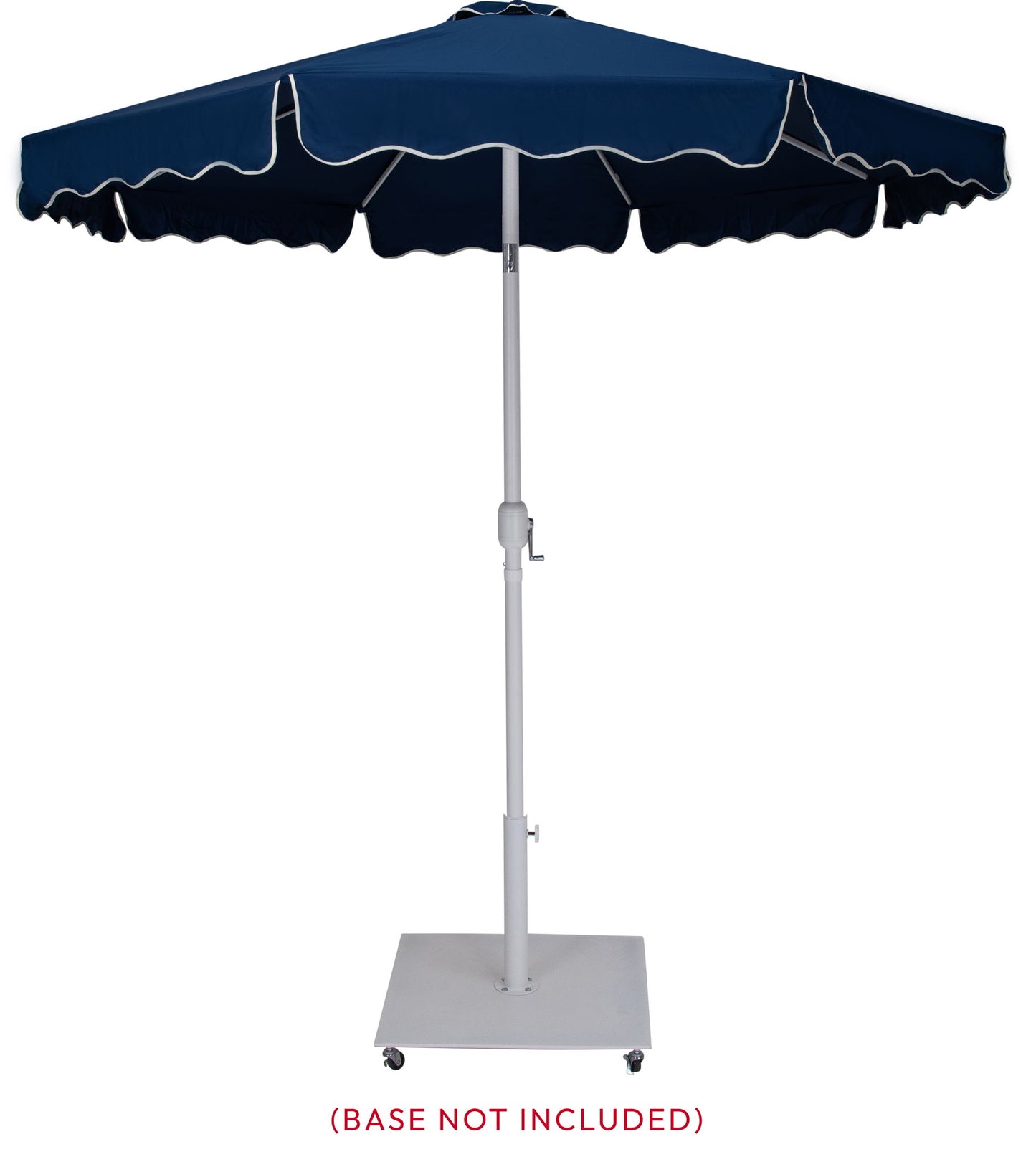 Amalfi - Patio Umbrella - White Pole