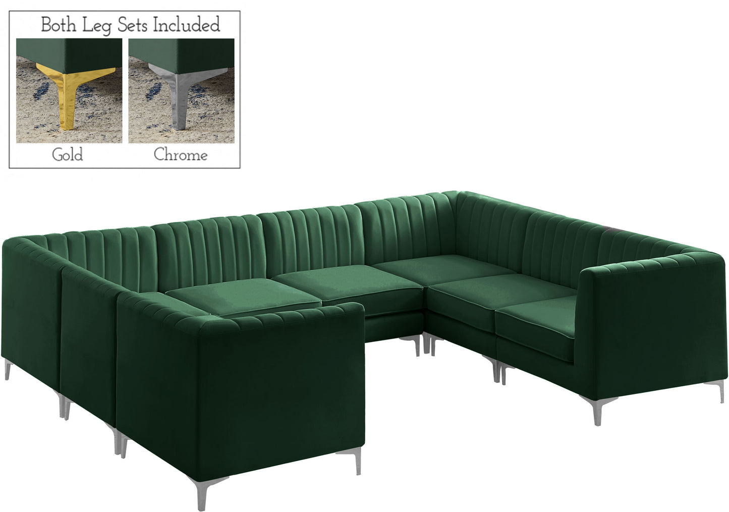 Alina - 8 Piece Modular Sectional