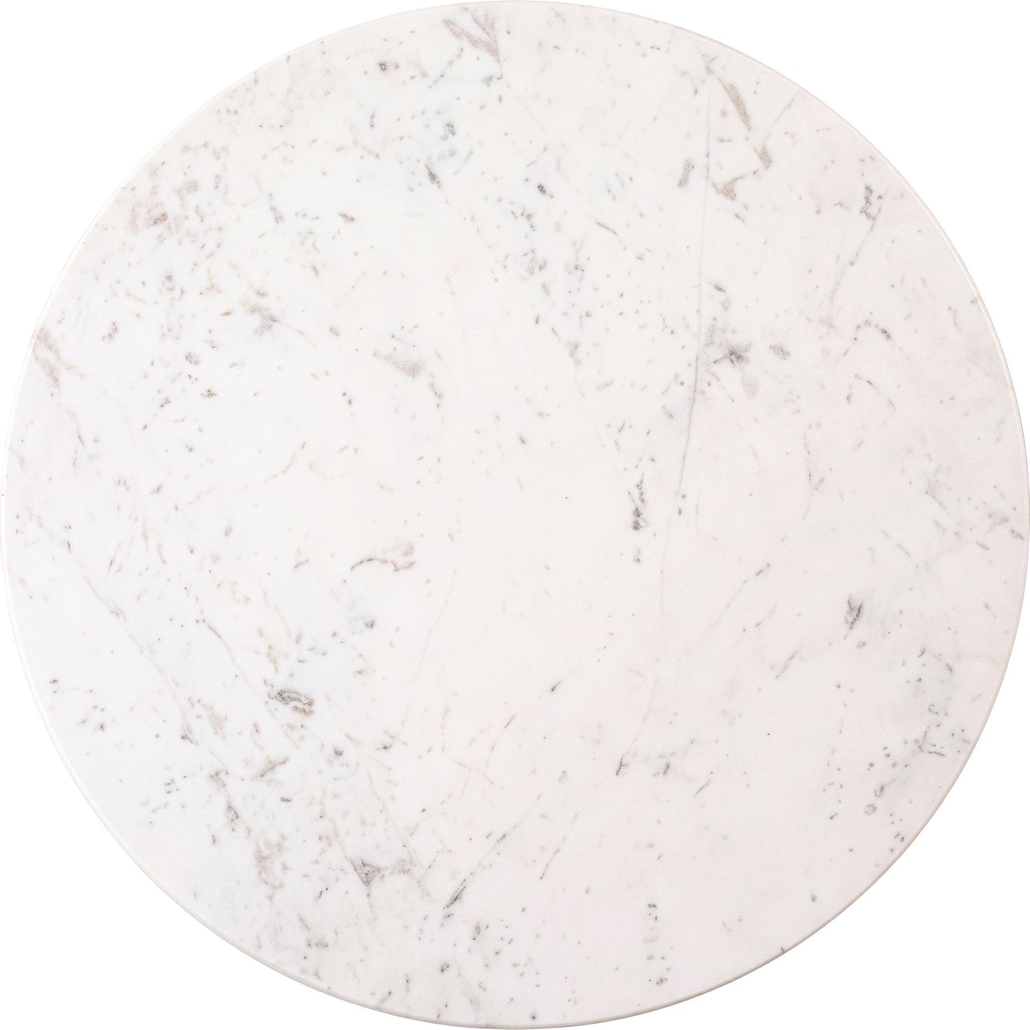 Cindra - Genuine Marble Top And Iron Base Table