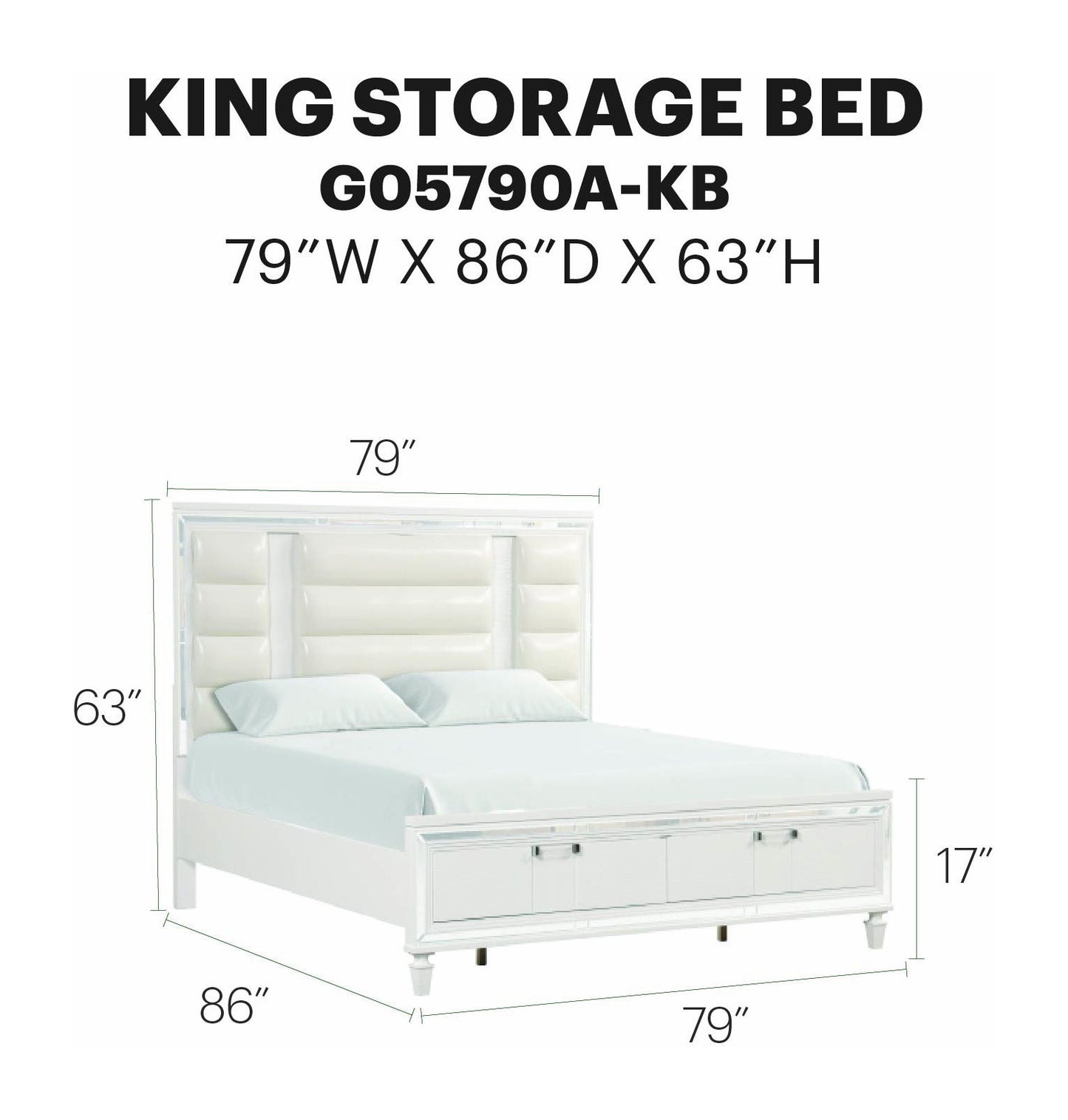 Glory Furniture - Genoa - Bed