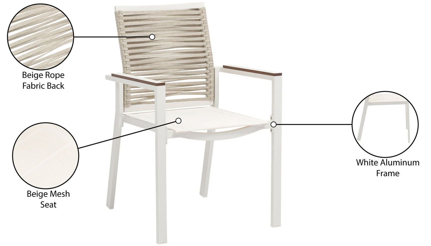 Maldives - Rope Outdoor Patio Dining Arm Chair (Set of 2)