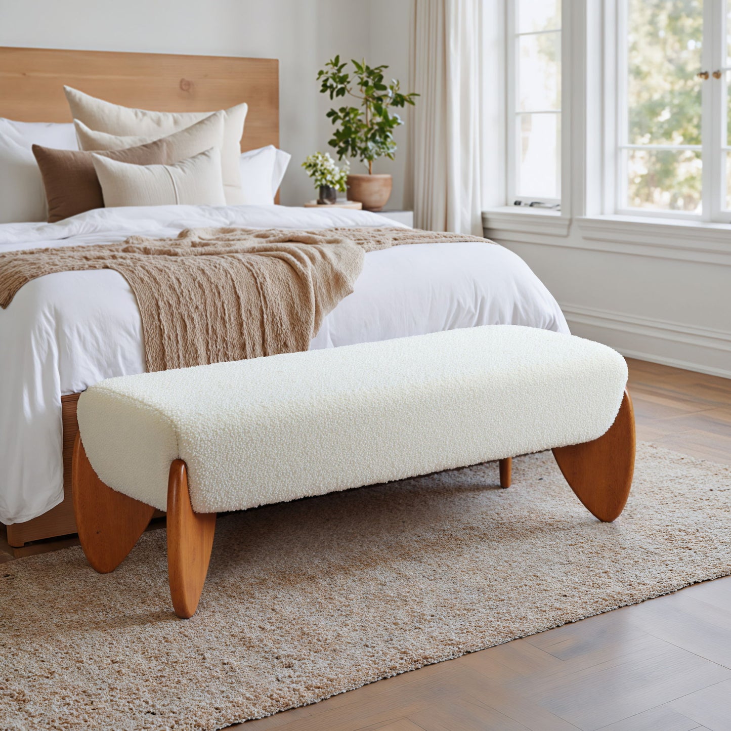 Charm - Bench - Ivory
