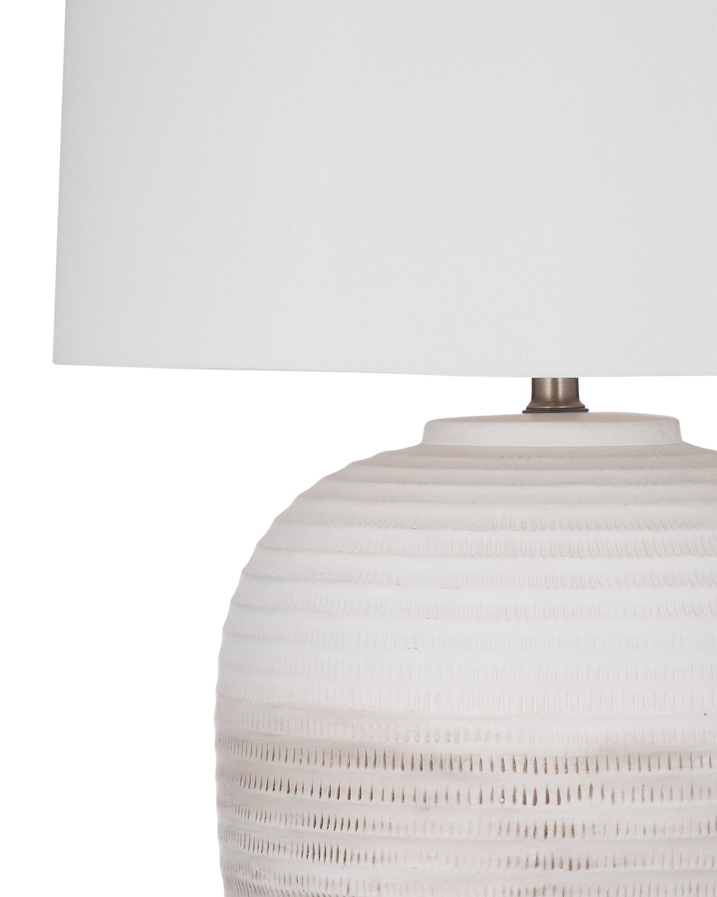 Goshen - Table Lamp - Distressed White