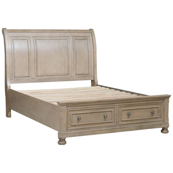 Bethel Queen Platform Bed with Footboard Storage