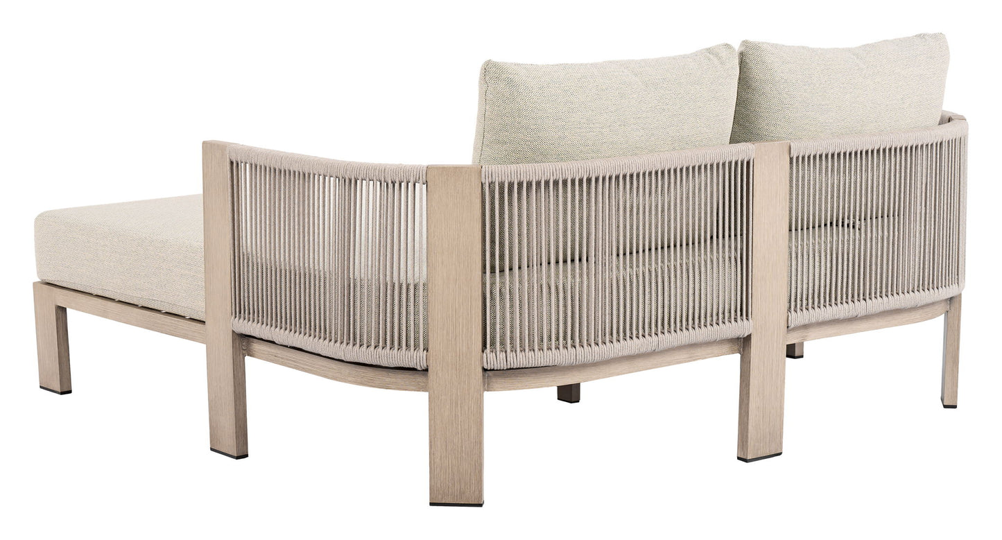 Sunlit Springs - Daybed - Green / Light Brown