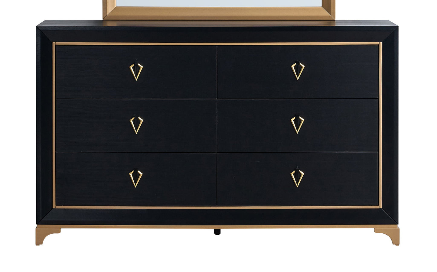 Kramer - Dresser - Black / Gold