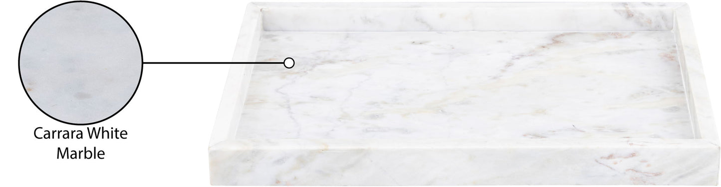 Barletta - Marble Rectangular Tray