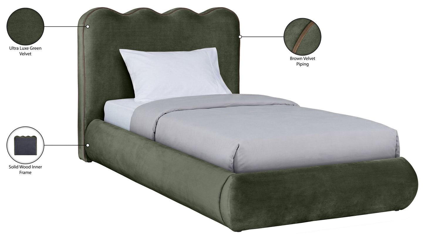 Tempo - Velvet Upholstered Bed