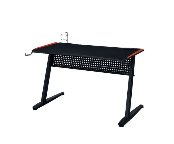 Dragi - Gaming Desk With USB - Black & Red