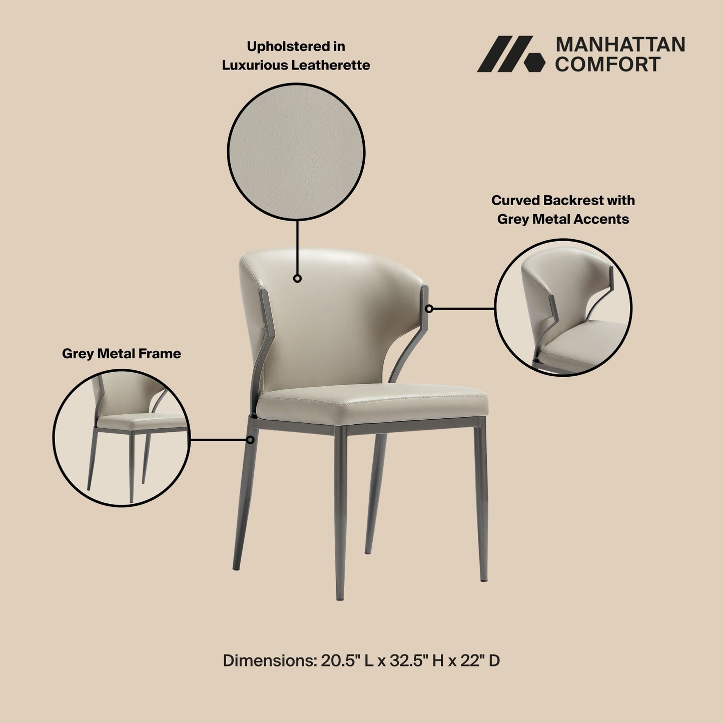 Manhattan Kirsten - Dining Chair