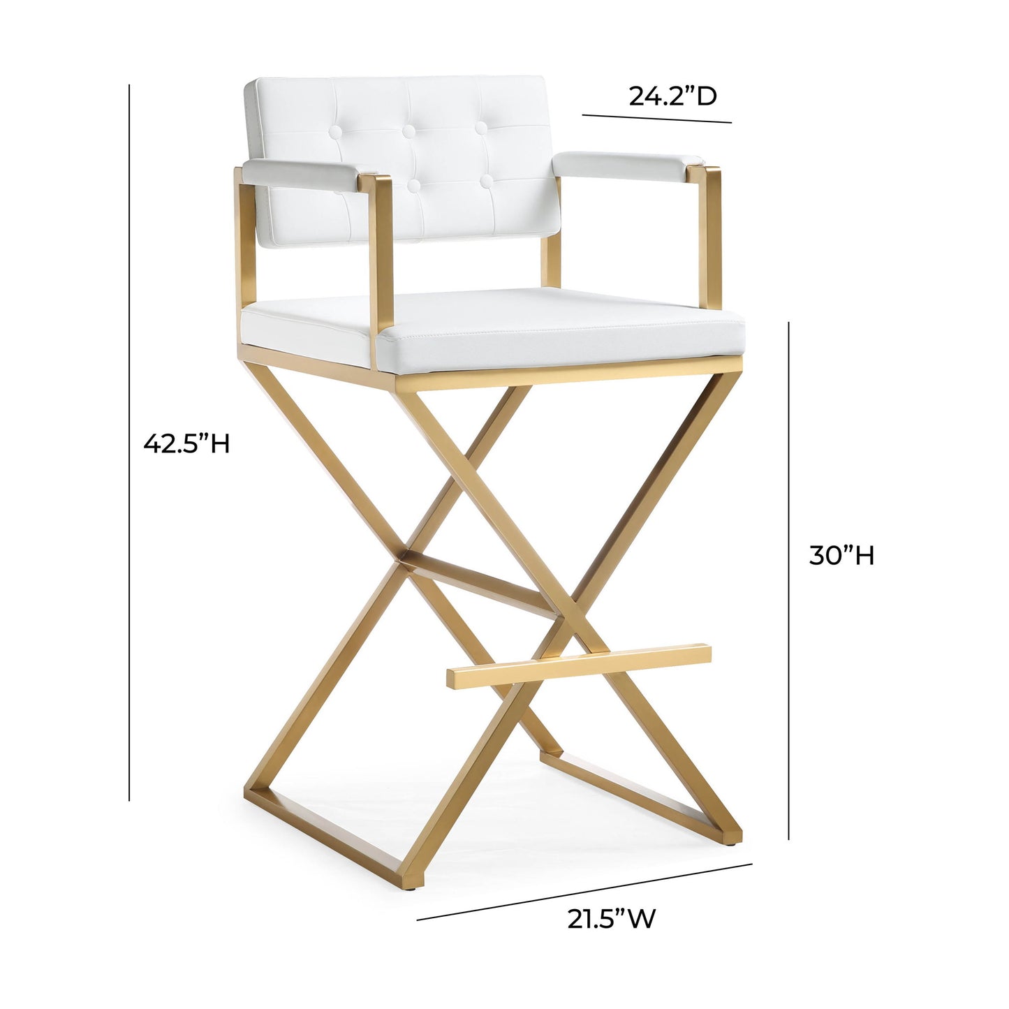 Director - Steel Barstool