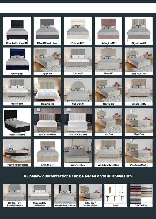 Custom Bed Program