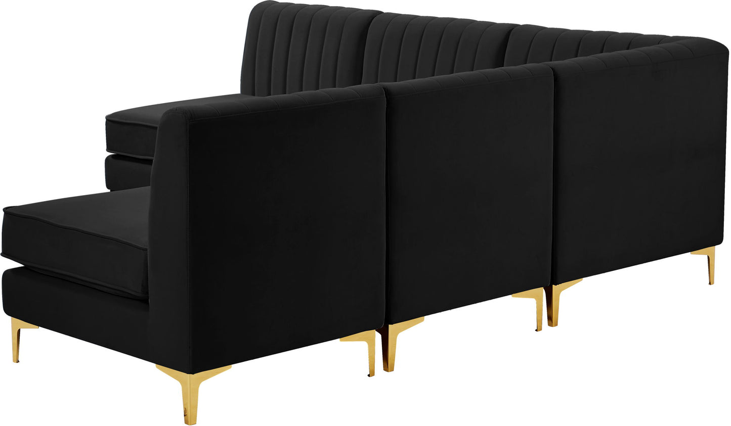 Alina - 5 Piece Armless Sectional