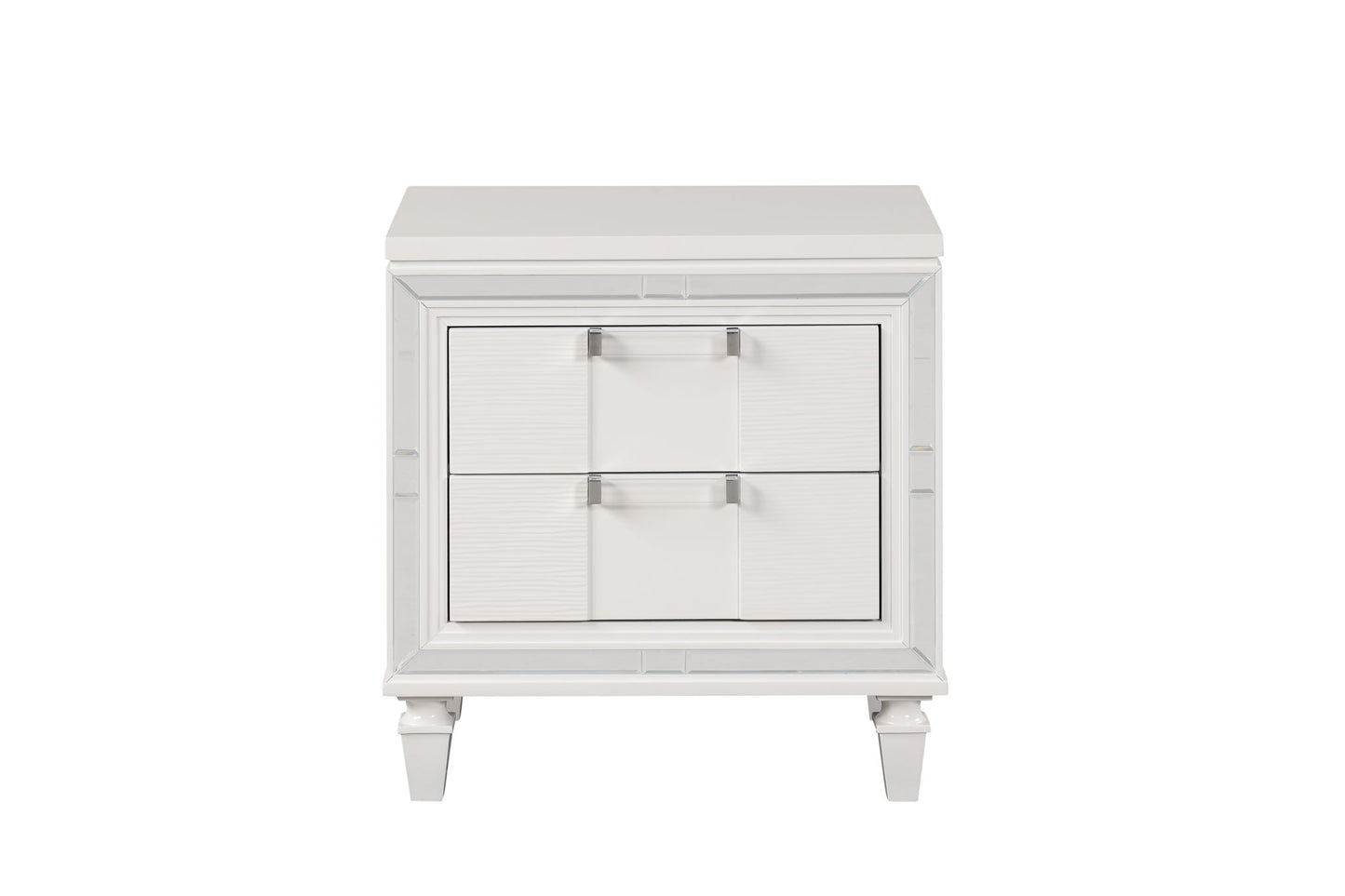 Genoa - Nightstand - Sparkling White