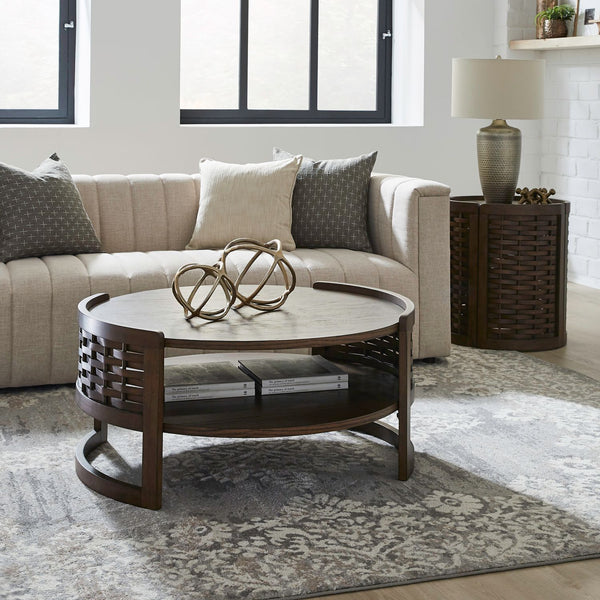 Warren Park - Optional 3 Piece Set - Coffee Brown