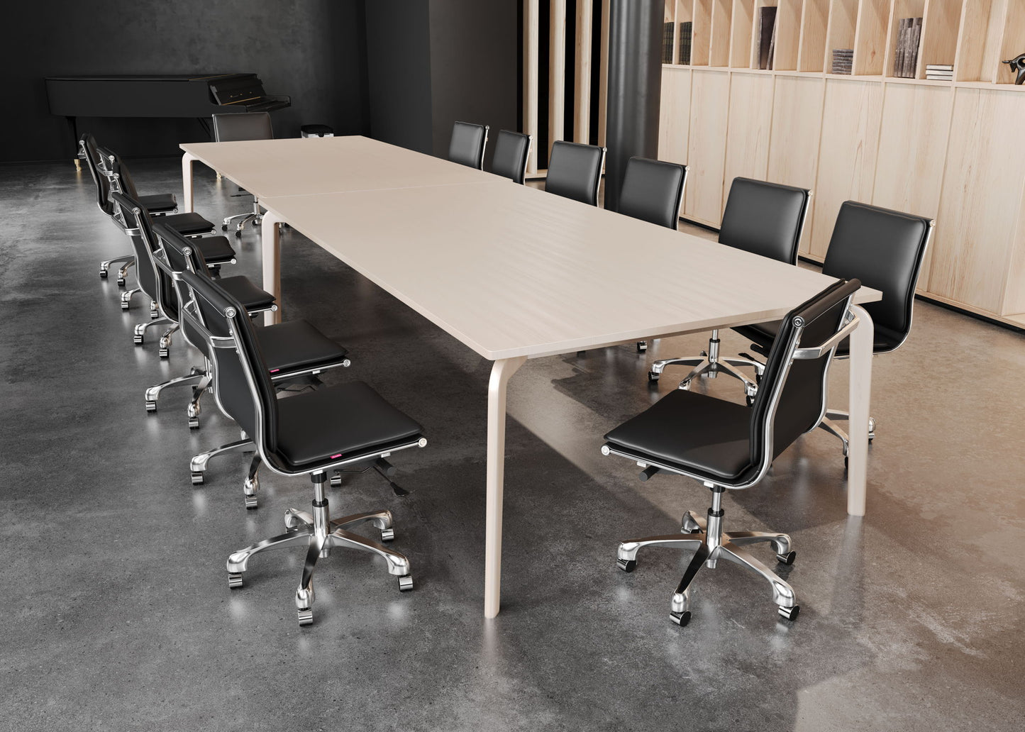 Lider Plus - Armless Office Chair