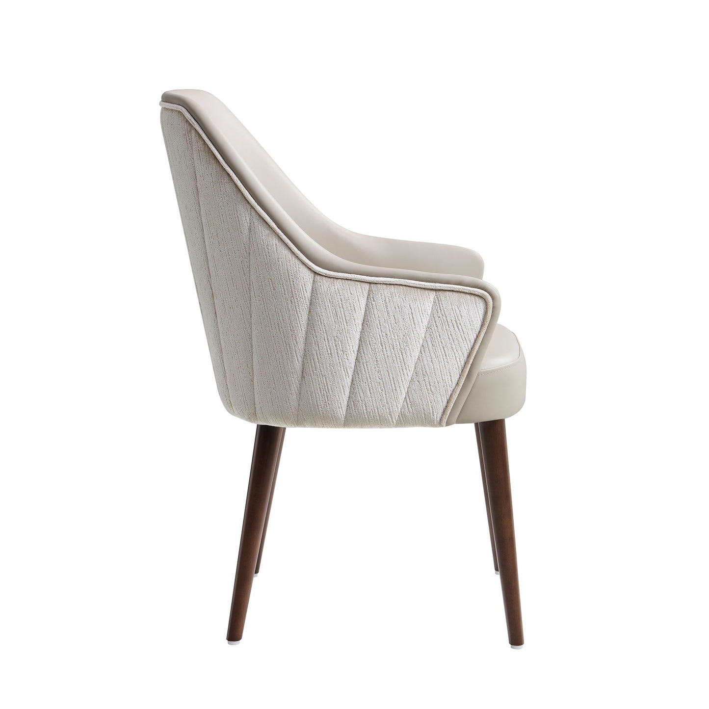Manhattan Solace - Wood Upholstered Dining Armchair