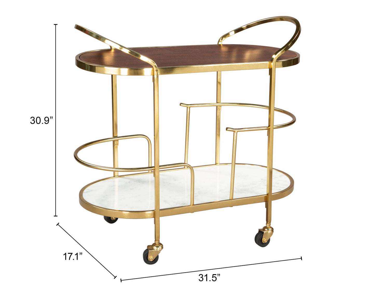 Antalya - Bar Cart - Multicolor