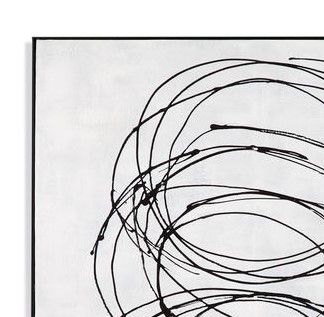 Radii Canvas Art - Silver