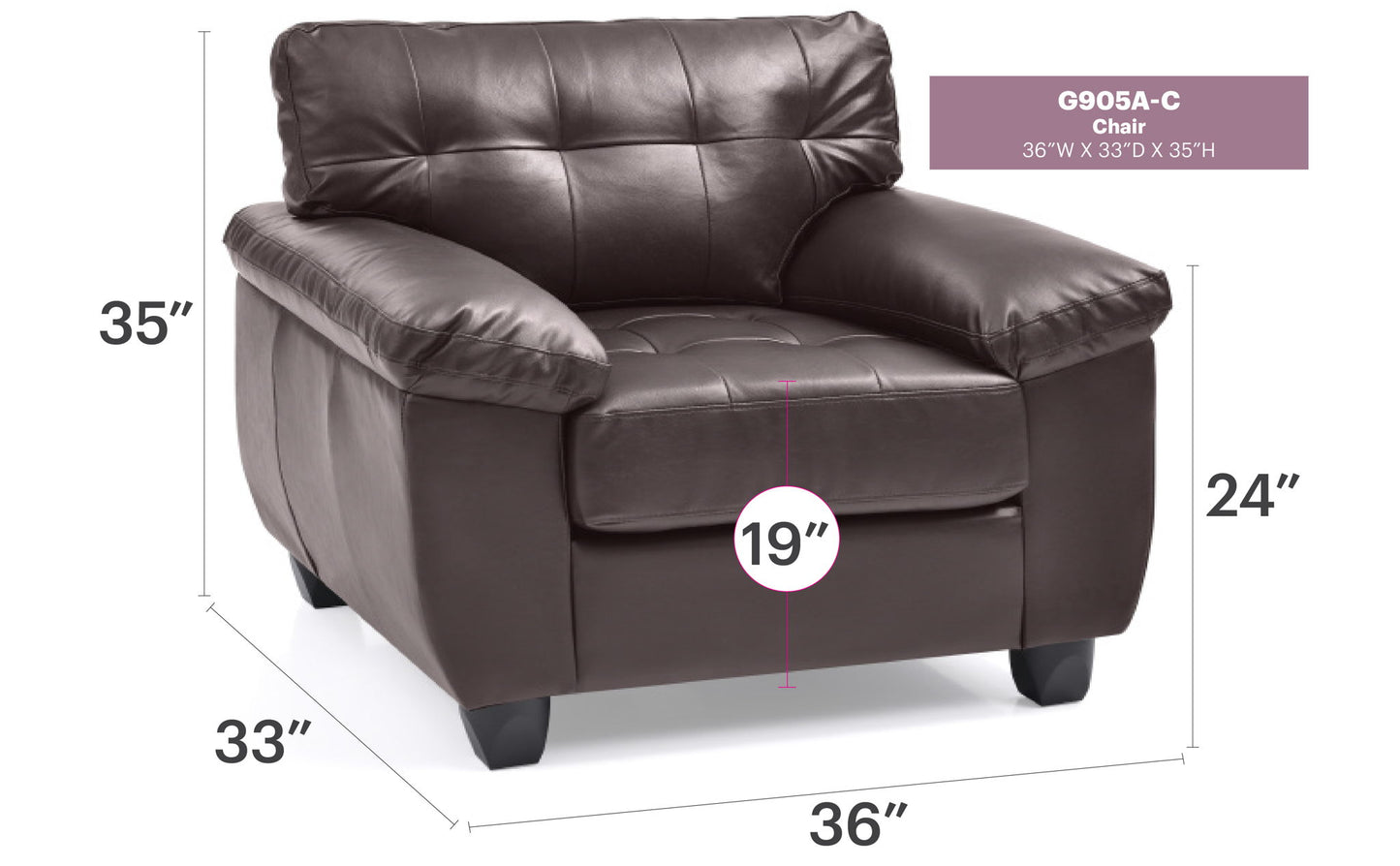 Glory Furniture - Gallant - Chair