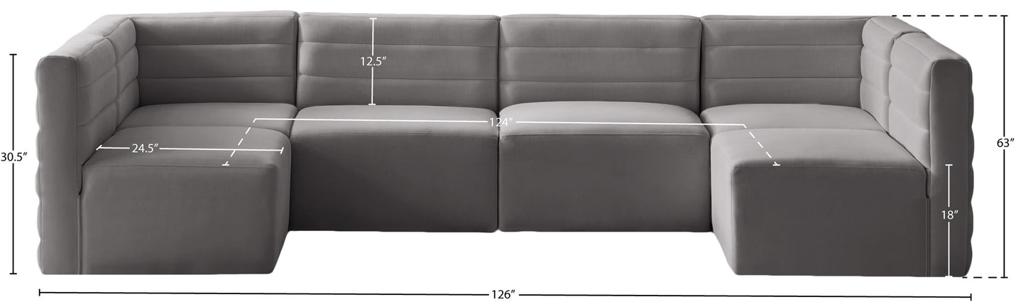 Quincy - 6 Piece Modular Sectional