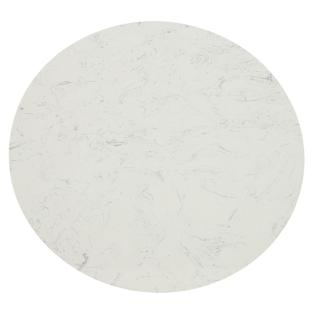Jaramillo - Counter Height Table - Natural Marble Top & Black