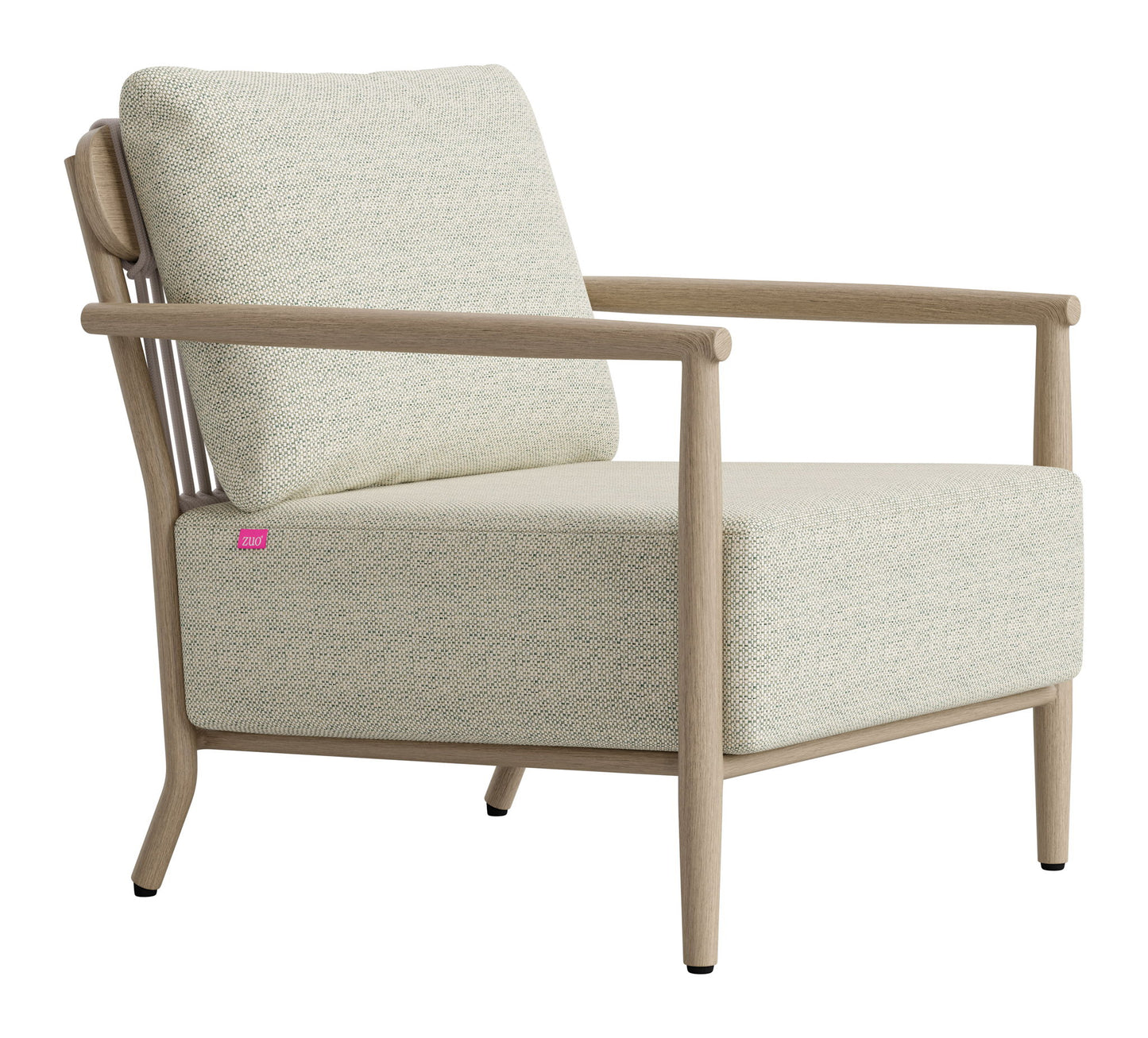 Sora - Armchair - Green / Brown