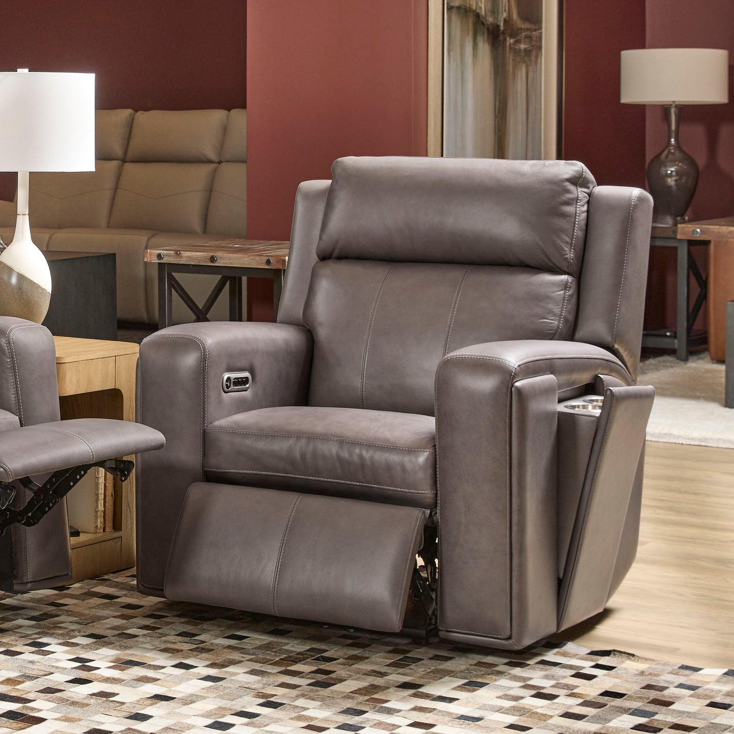 Wyatt - Power Recliner With Power Headrest & Lumbar