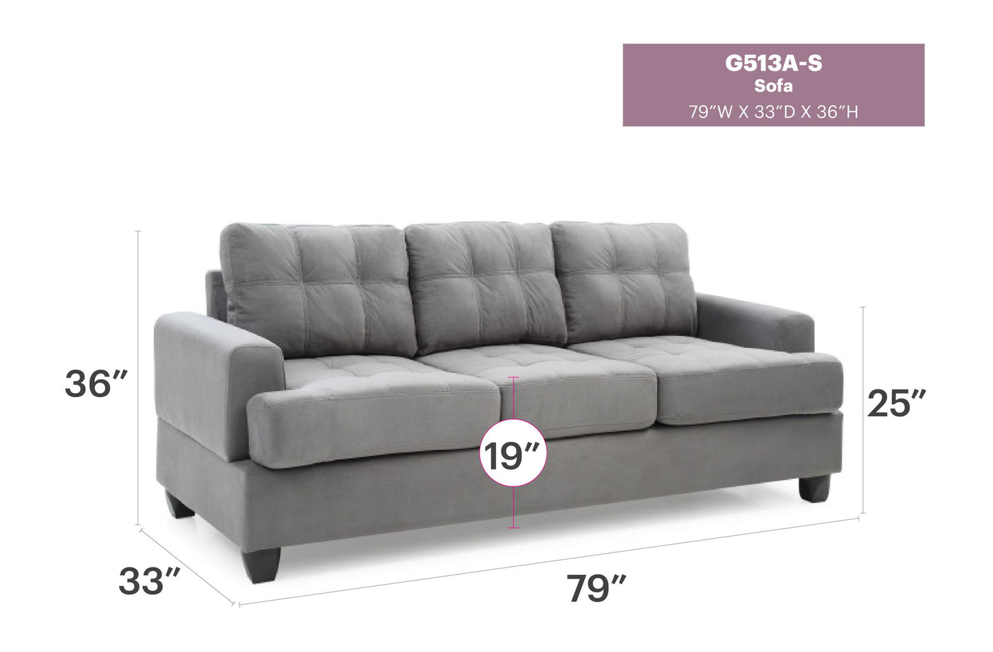 Glory Furniture - Sandridge - Sofa