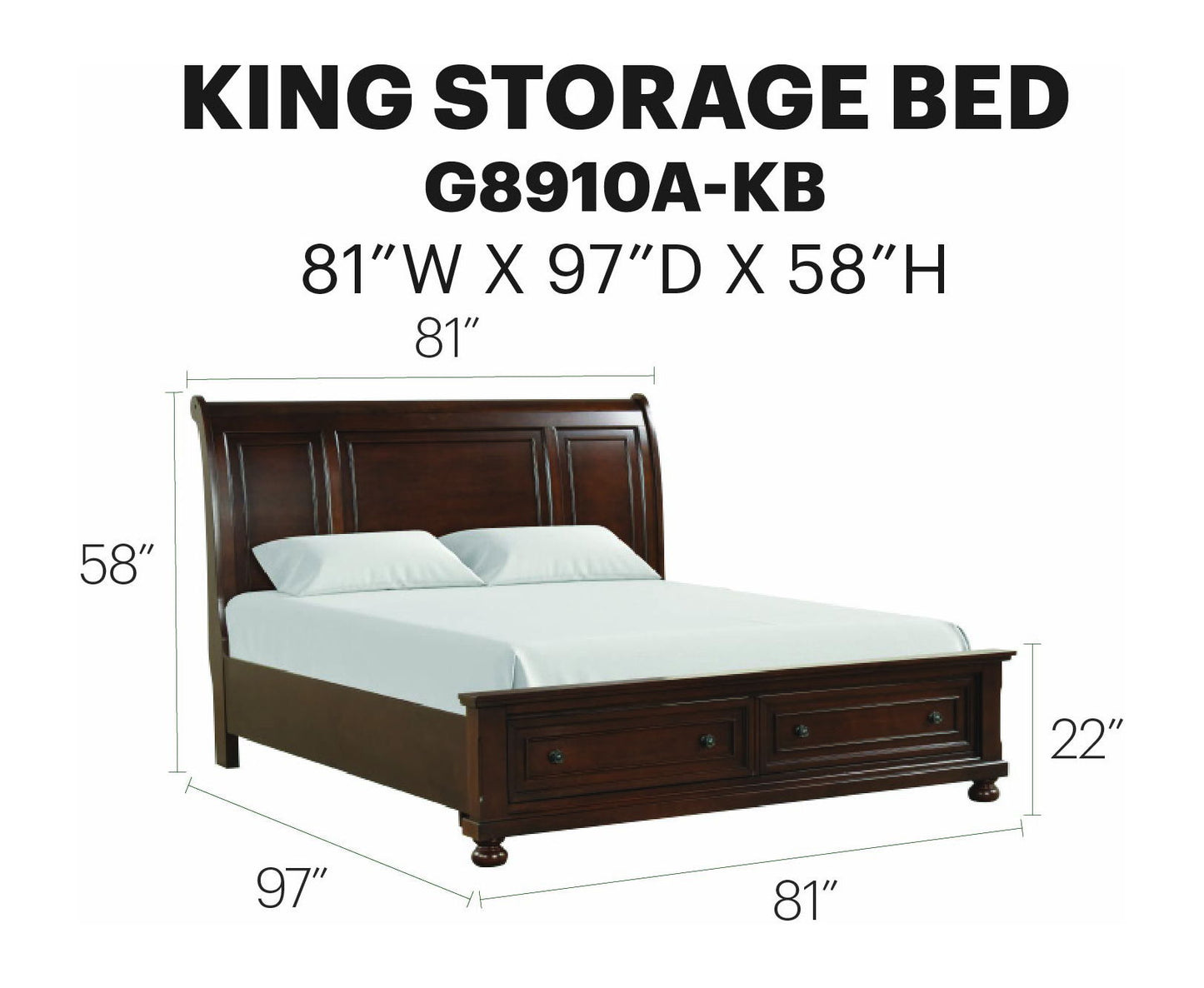 Glory Furniture - Meade - Bed