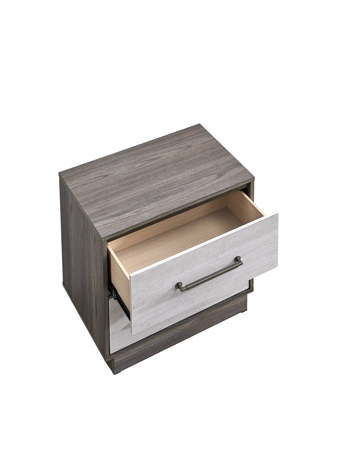 Aberdeen - Nightstand - Gray / Oak