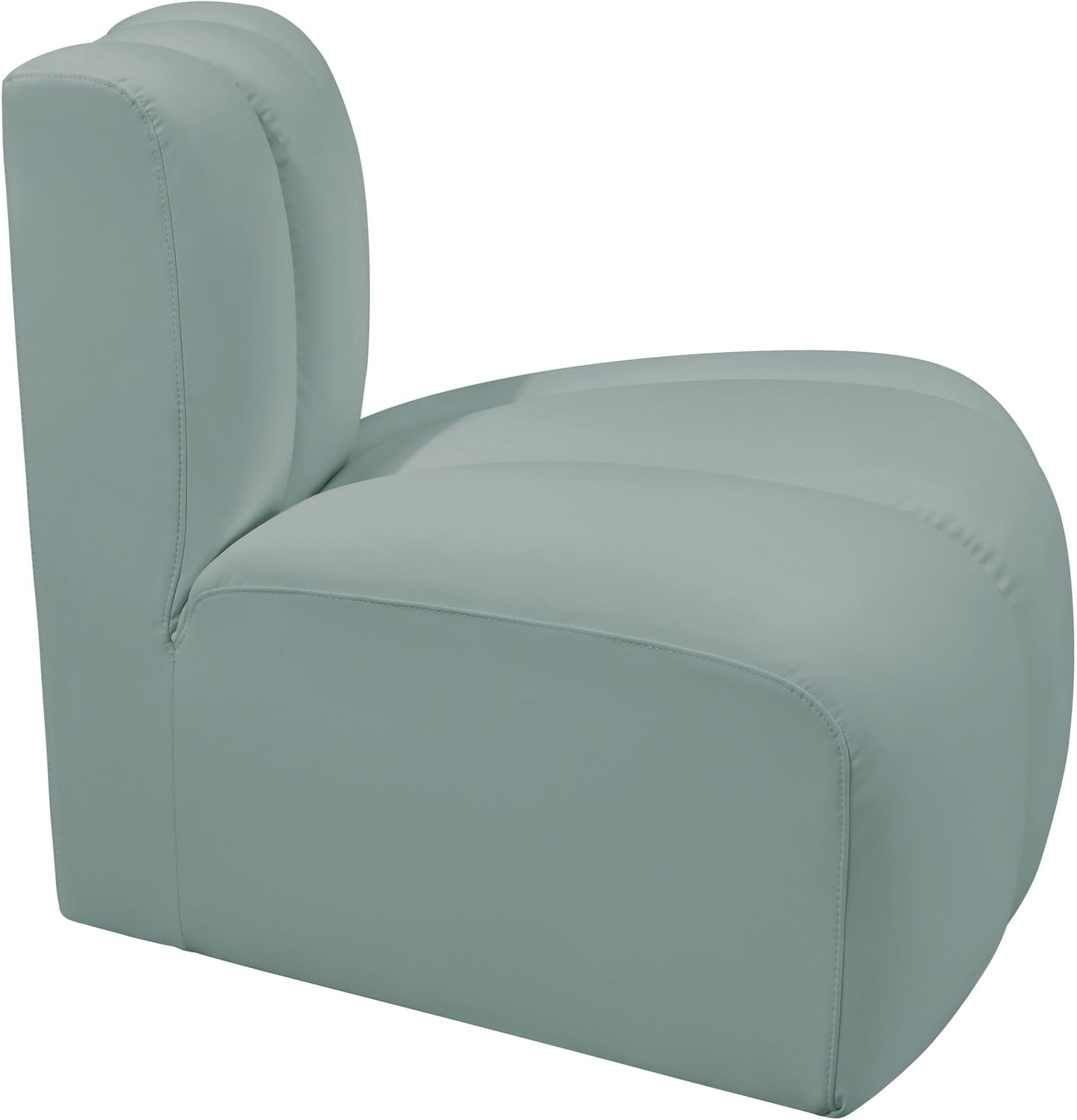 Arc - Faux Leather Reverse Corner Chair