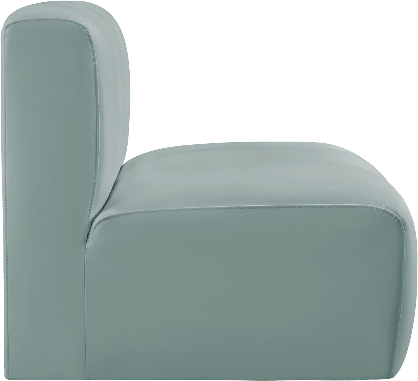 Arc - Faux Leather Straight Chair