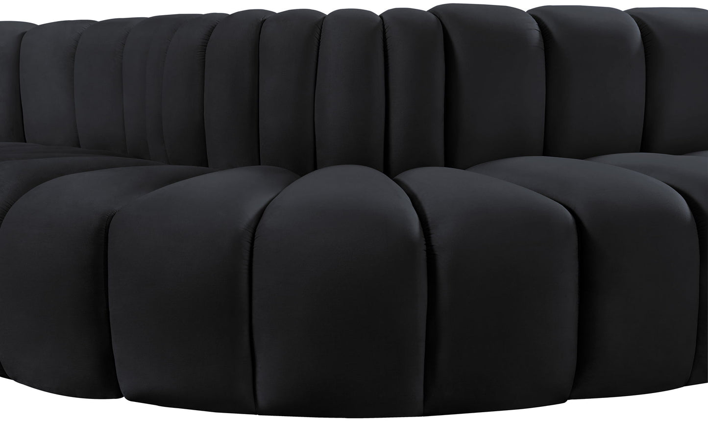 Arc - Velvet 5 Piece Modular Sofa