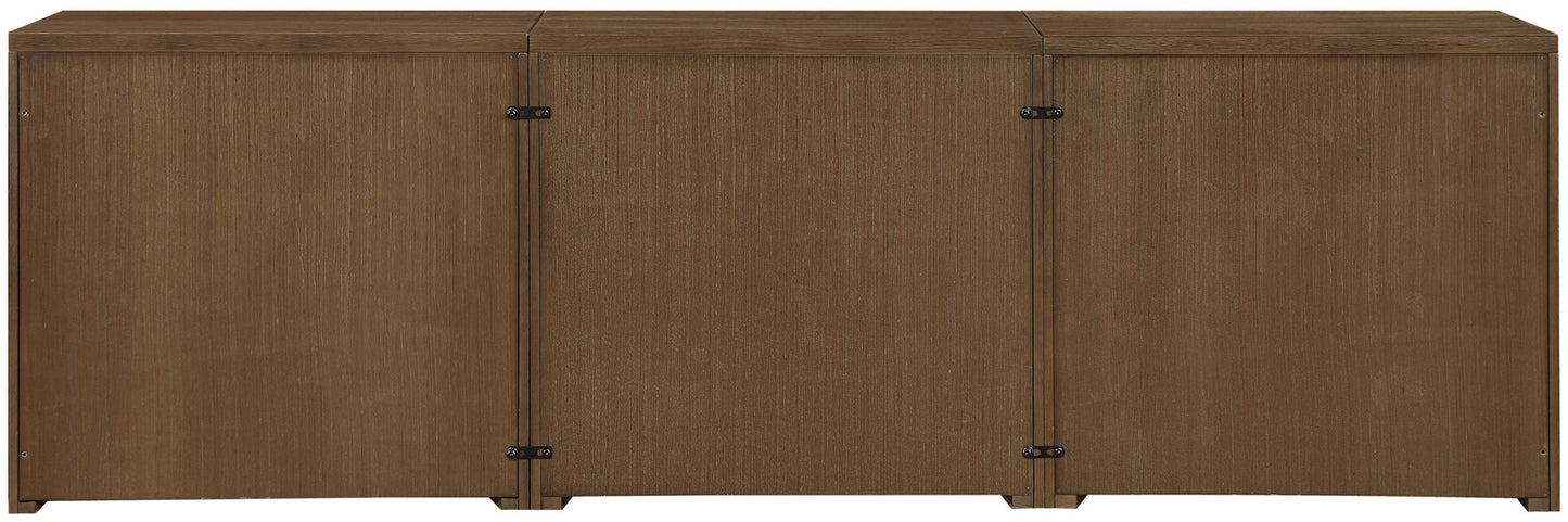 Vero - Solid Wood And Oak Venee Sideboard/Buffet