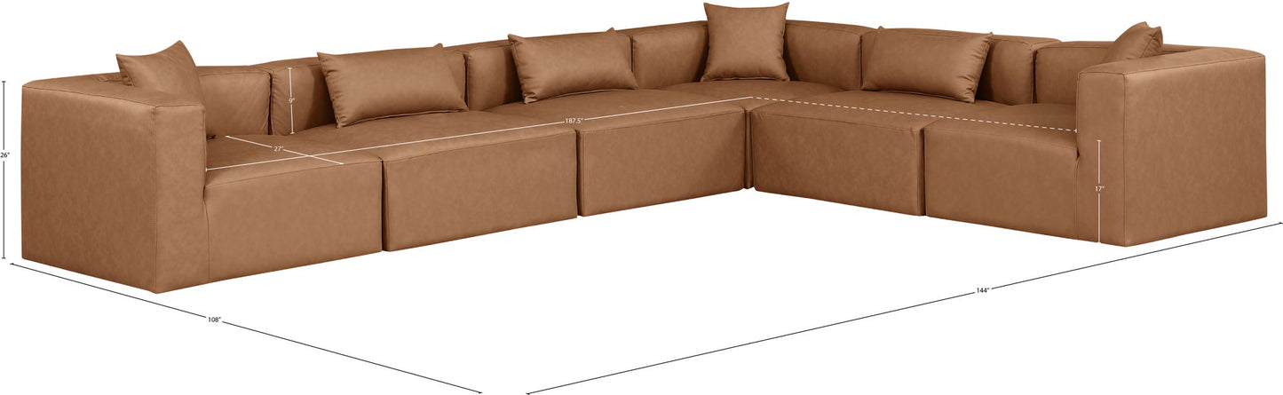Cube - 6 Piece Modular Corner Sectional
