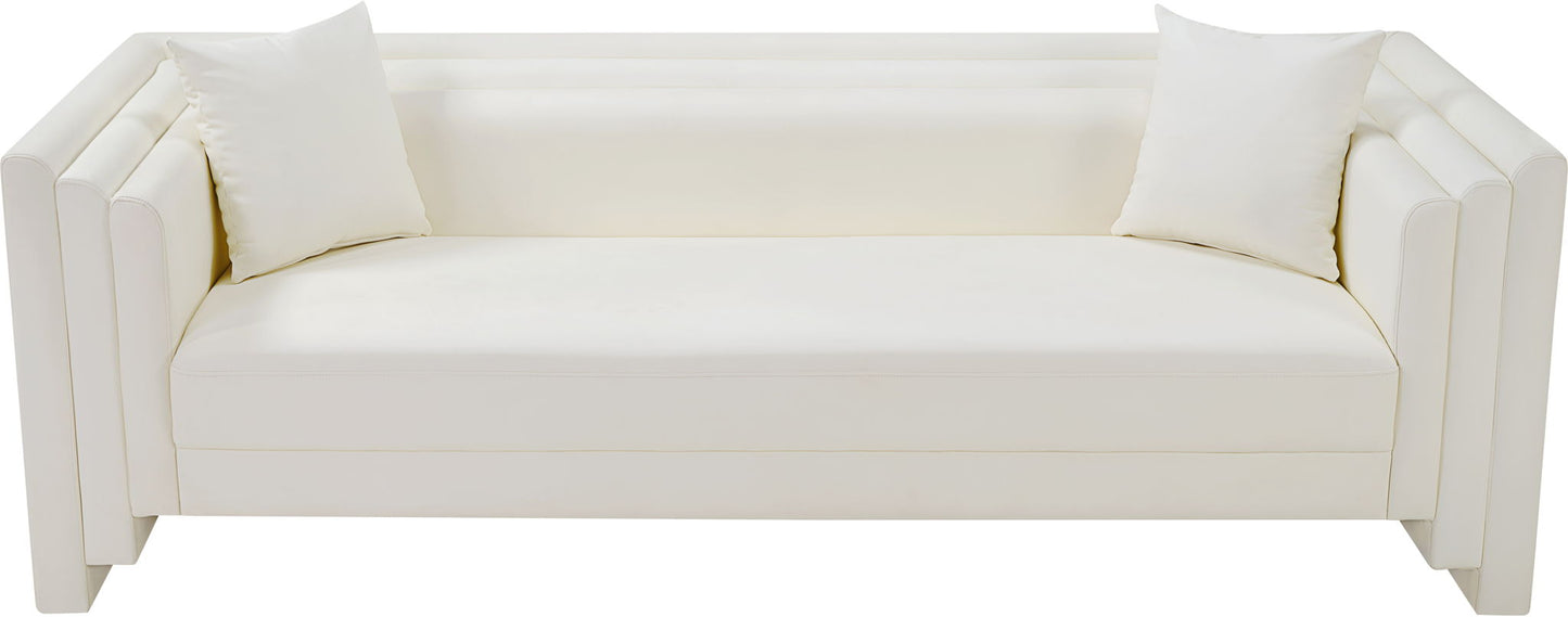 Everett - Vegan Leather Upholstered Sofa