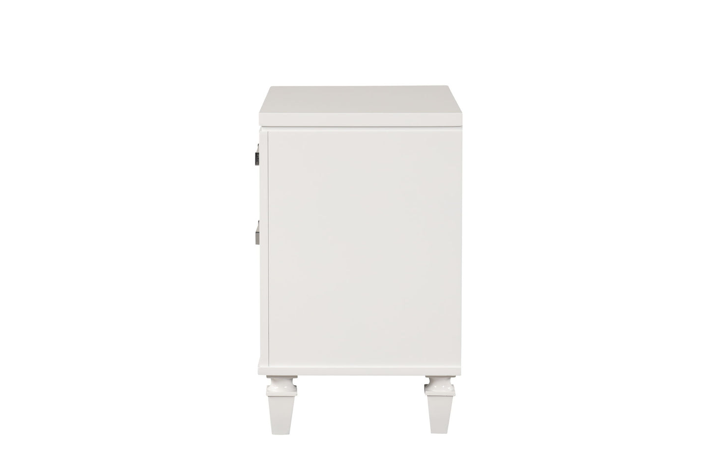 Genoa - Nightstand - Sparkling White