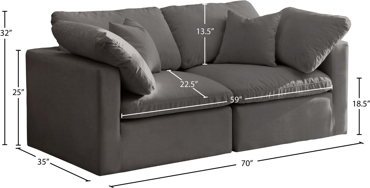 Plush - Modular 2 Seat Sofa