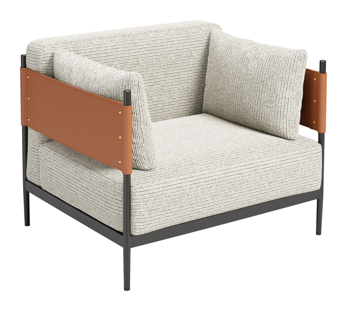 Stirbe - Armchair - Gray