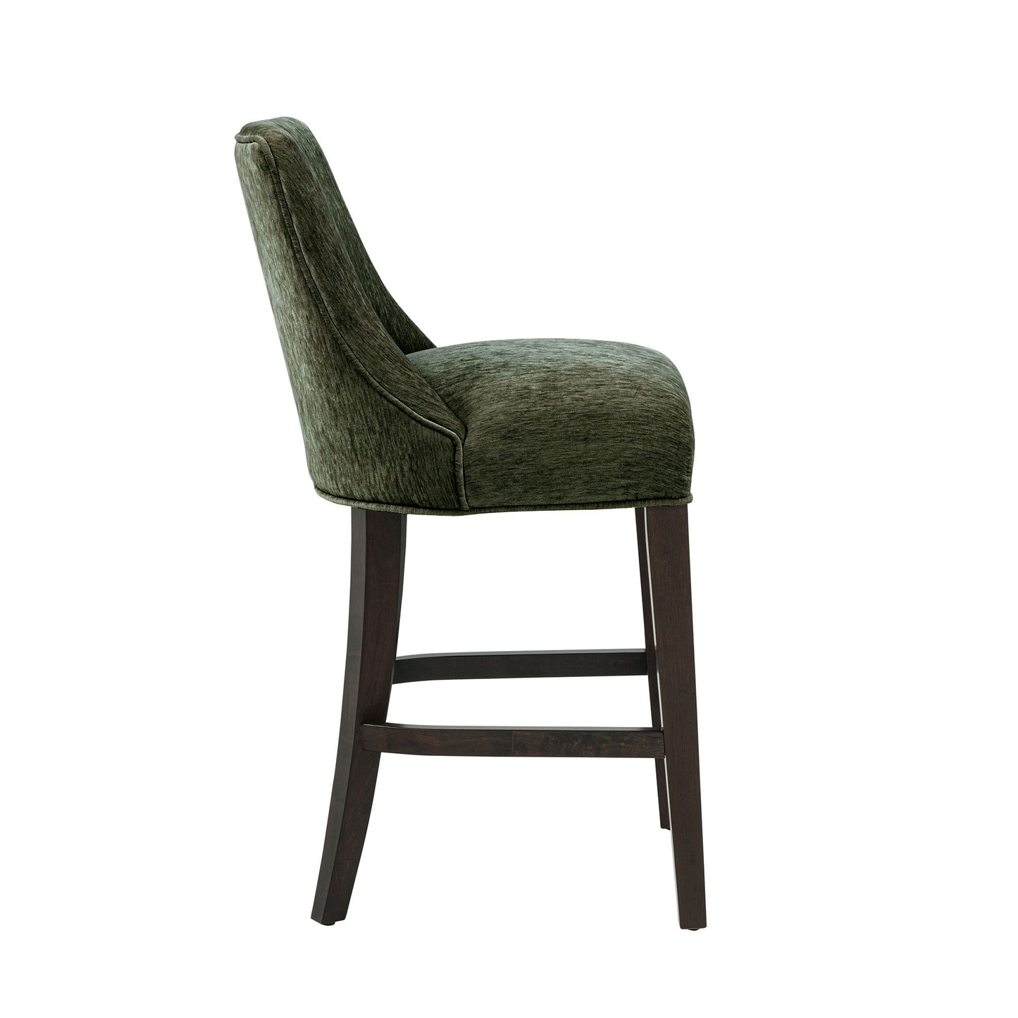 Manhattan Beever - Chenille Wood Stool